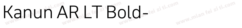 Kanun AR LT Bold字体转换